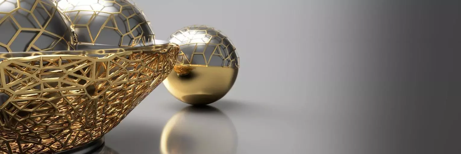 Decorative PLATE and BALLS LS design 3D model_0