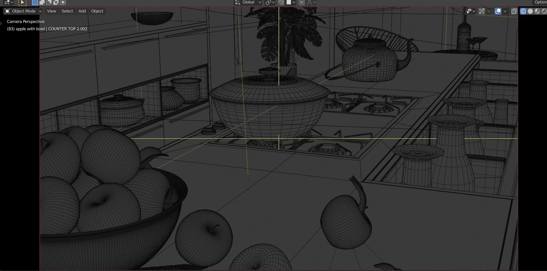 Modern Kitchen 3D model_17