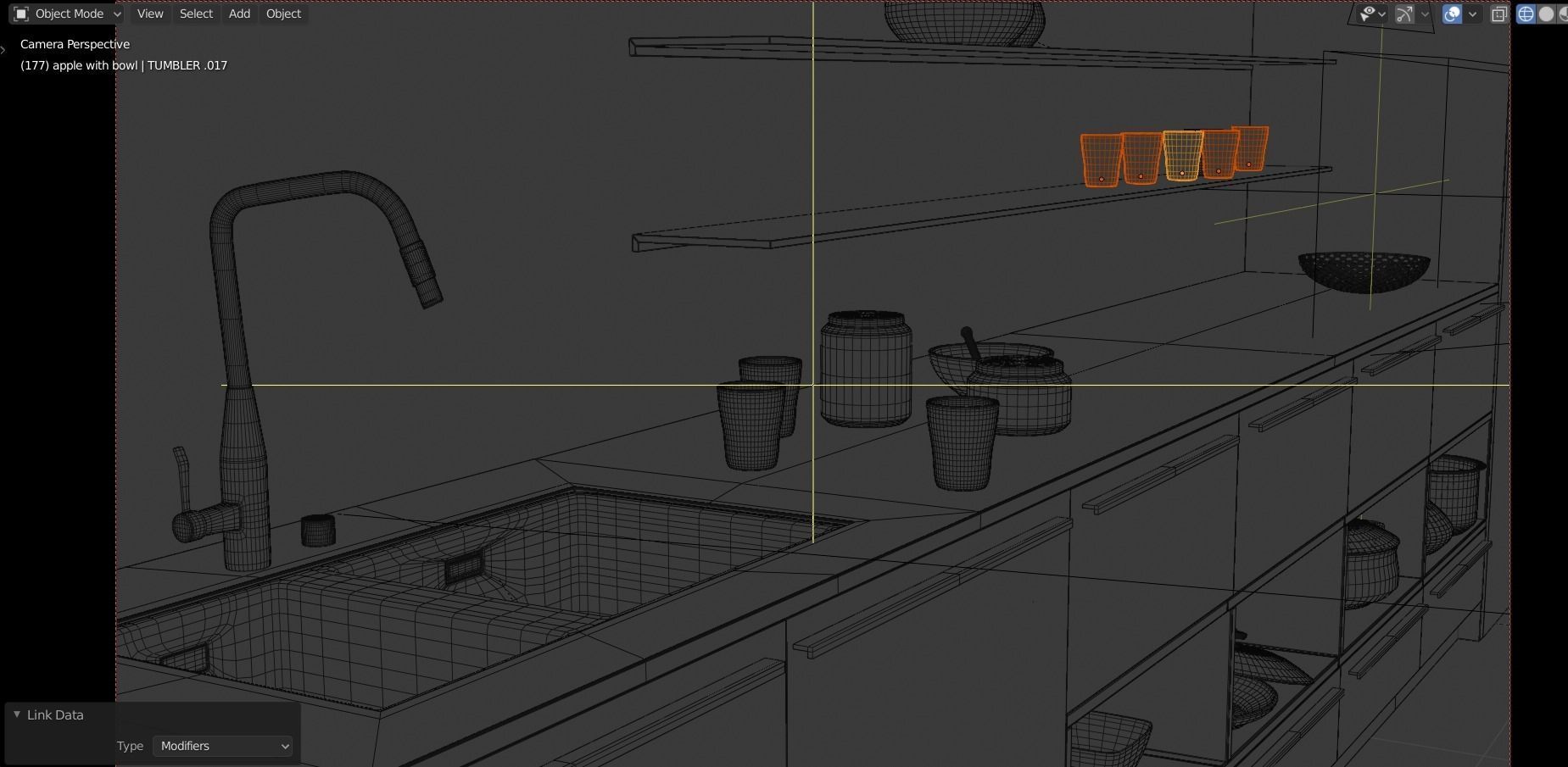 Modern Kitchen 3D model_18