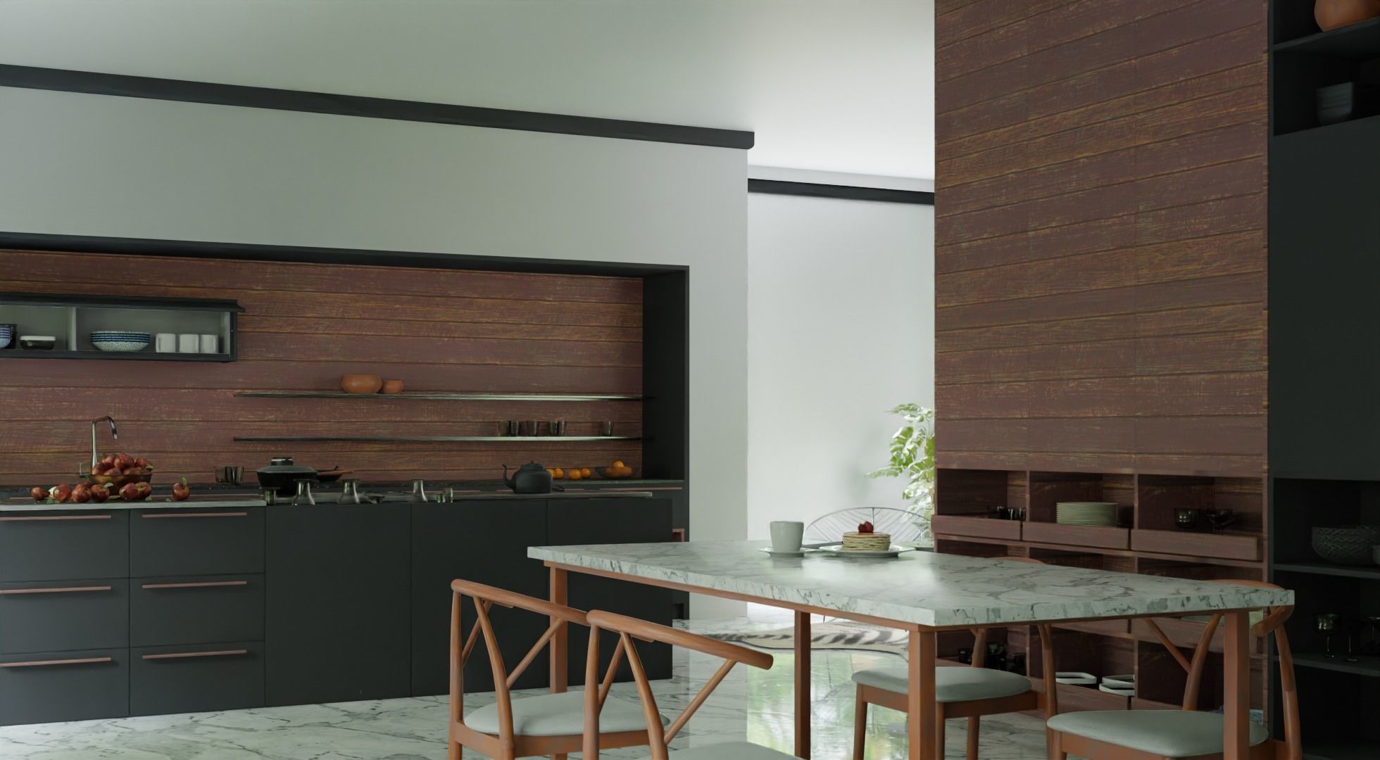 Modern Kitchen 3D model_12