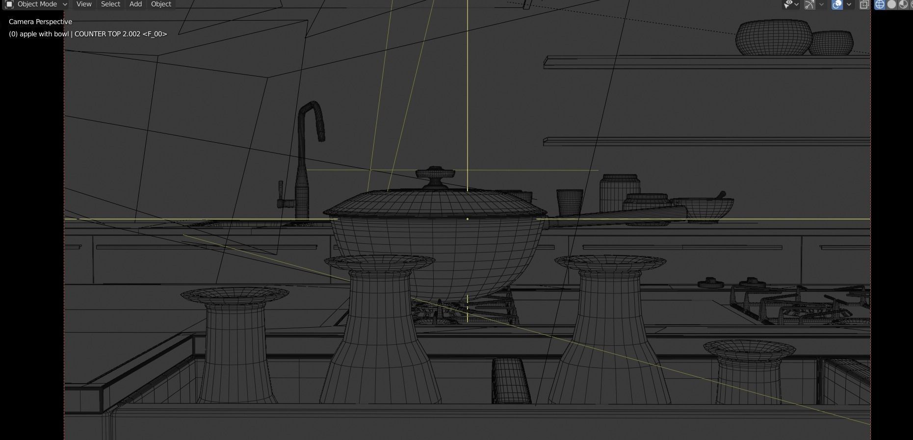 Modern Kitchen 3D model_16