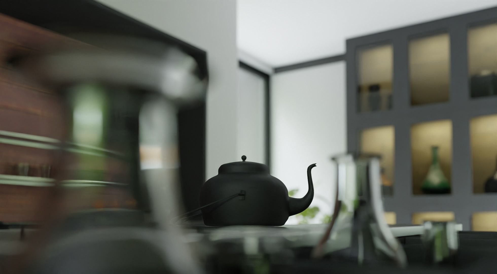 Modern Kitchen 3D model_8