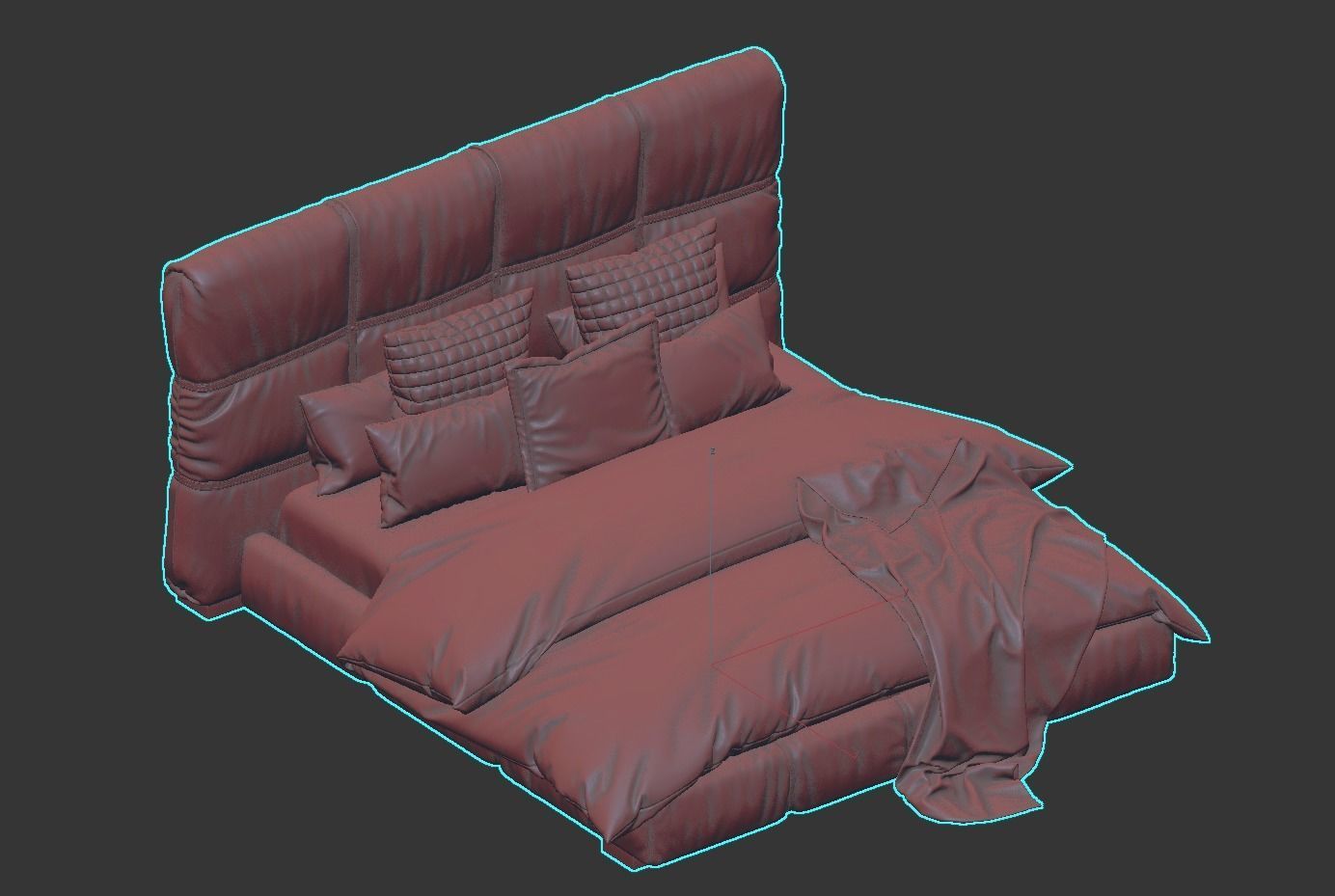 Crossover night 3D model_3
