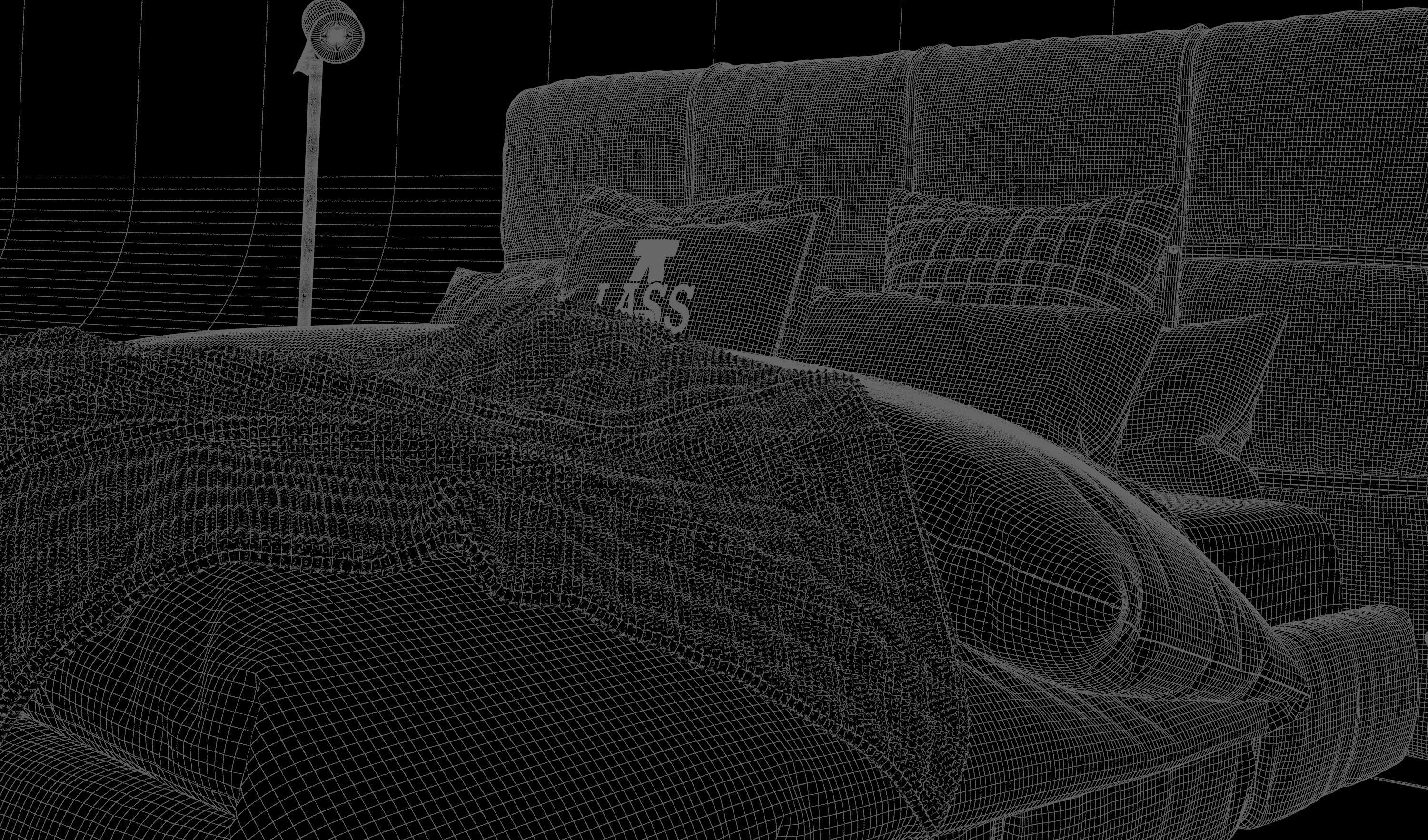 Crossover night 3D model_2