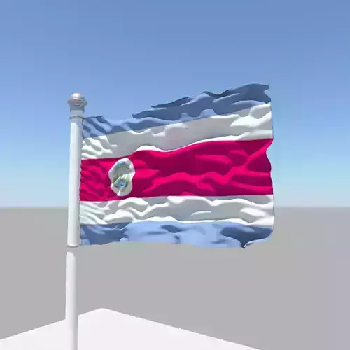 Costa Rica flag