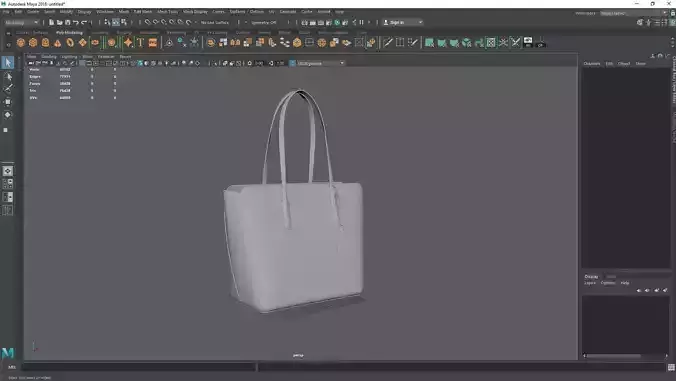 Women Handbag Kate Spade Polly Crossbody 3D Model 3D model