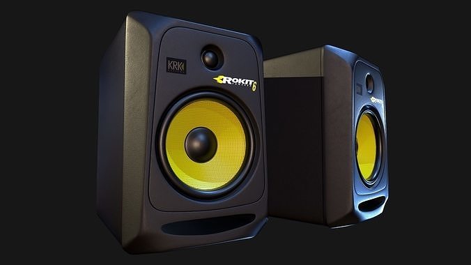 Speaker system 3D model