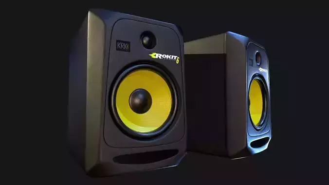 Speaker system 3D model