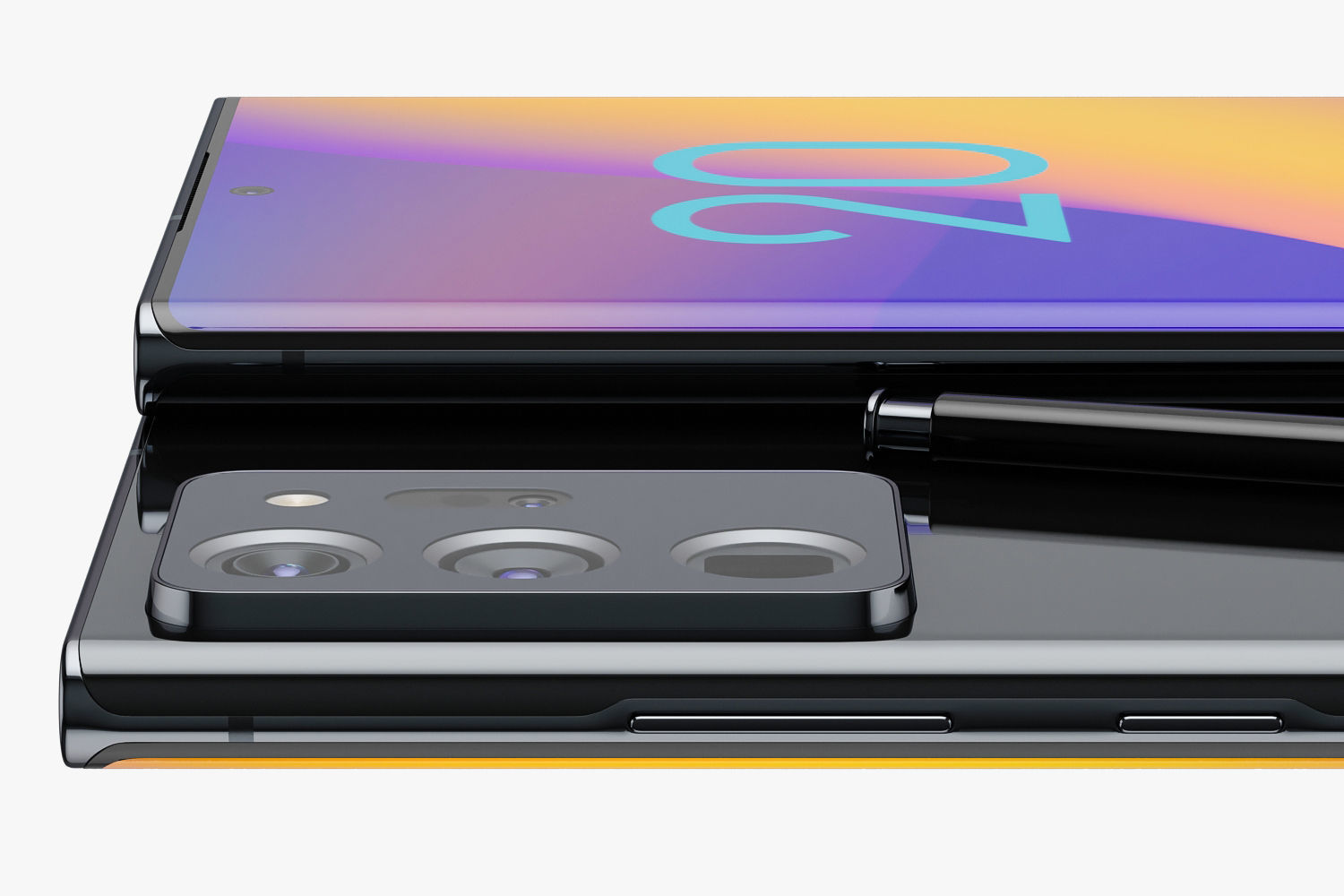 Samsung Galaxy Note 20 and 20 Ultra 3D model_26