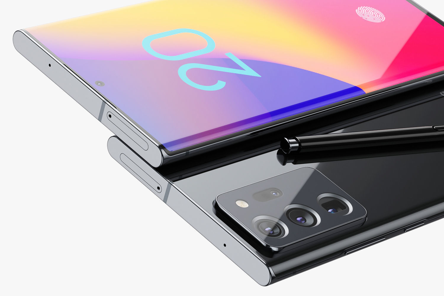 Samsung Galaxy Note 20 and 20 Ultra 3D model_6