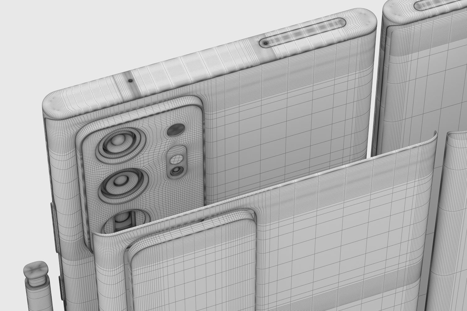 Samsung Galaxy Note 20 and 20 Ultra 3D model_38