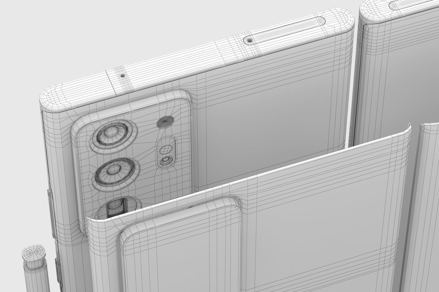 Samsung Galaxy Note 20 and 20 Ultra 3D model_36