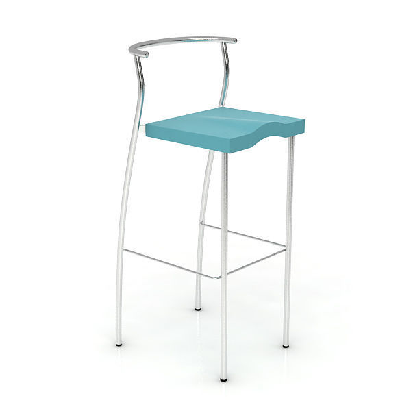 High Glob Stool 3D model_1
