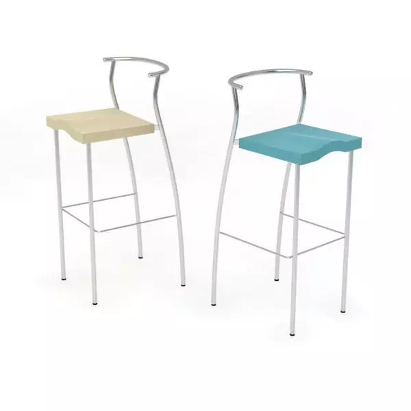 High Glob Stool 3D model_0