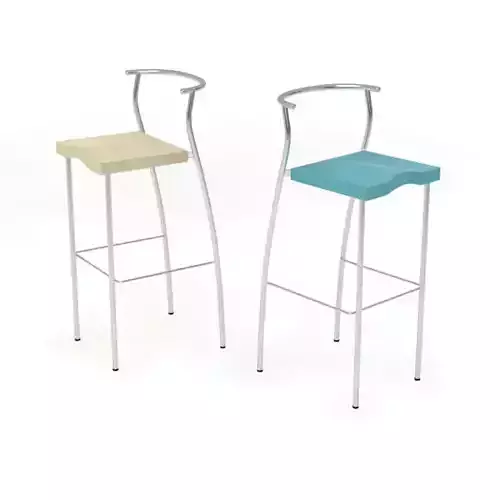 High Glob Stool 3D model