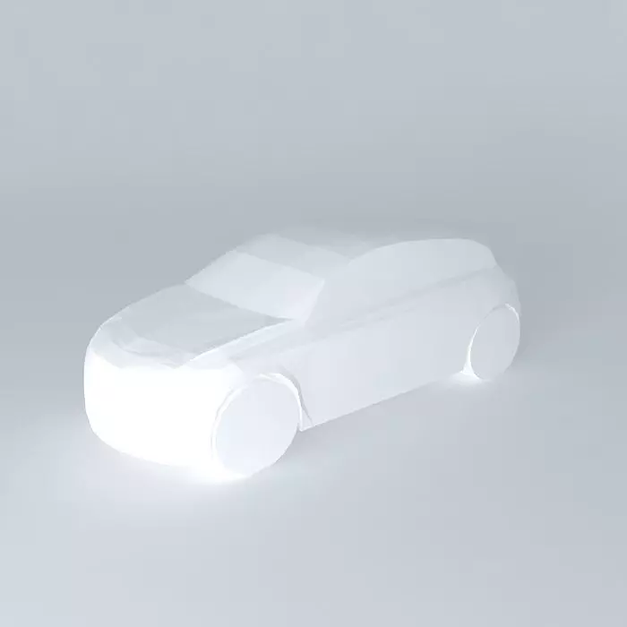 NEG Car template Free 3D model