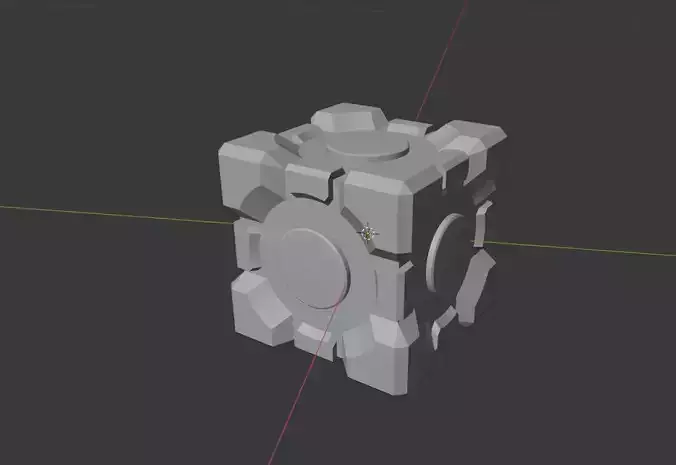 Companion Cube - Swap Portal  