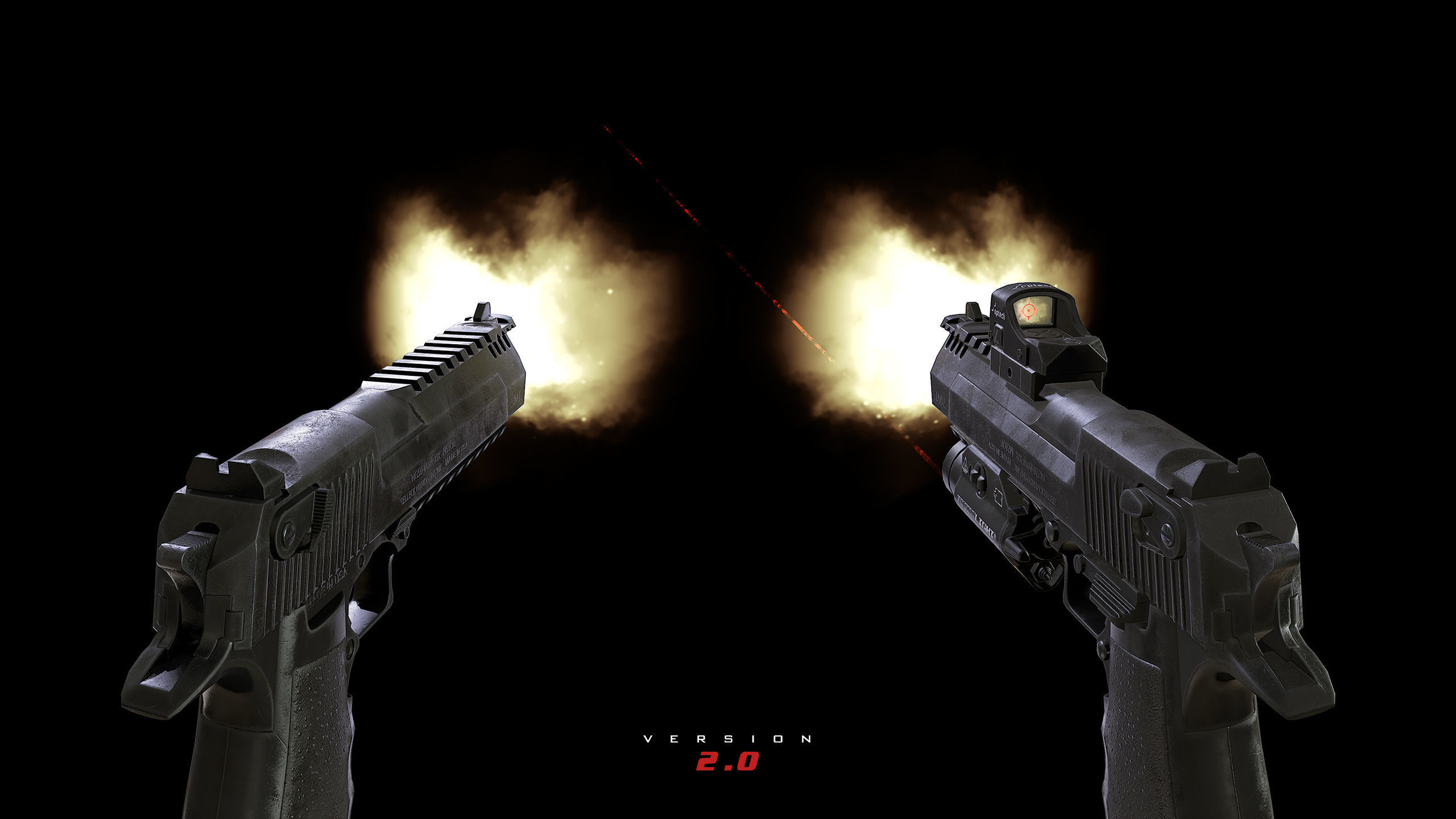 SBG Weapons - Complete Set Low-poly 3D model_3