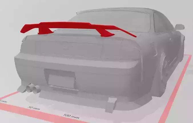 Origin Eagle wing for RC DRIFT 3D print model