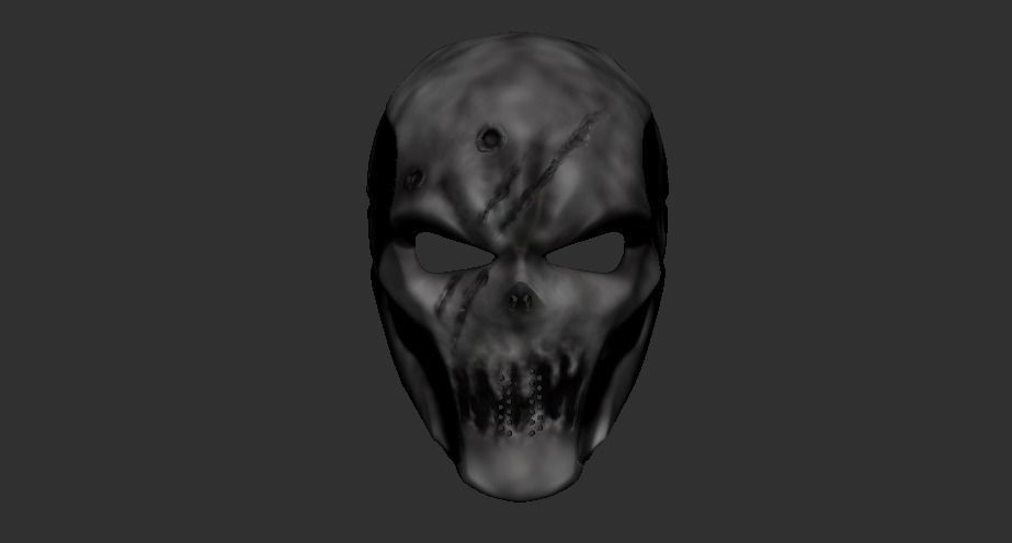 Airsoft mask - deadstroke style 3D print model_2