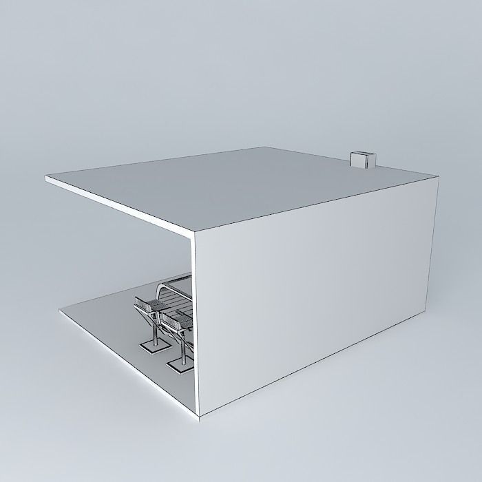 Modern Kichen  Free 3D model_4