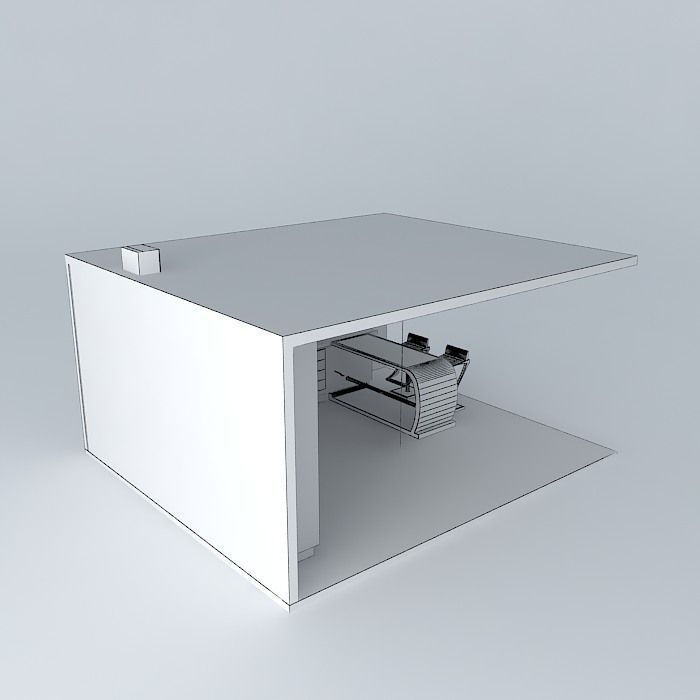 Modern Kichen  Free 3D model_3