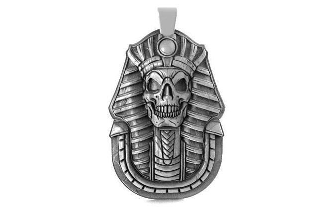 Egyptian skull 3D print model