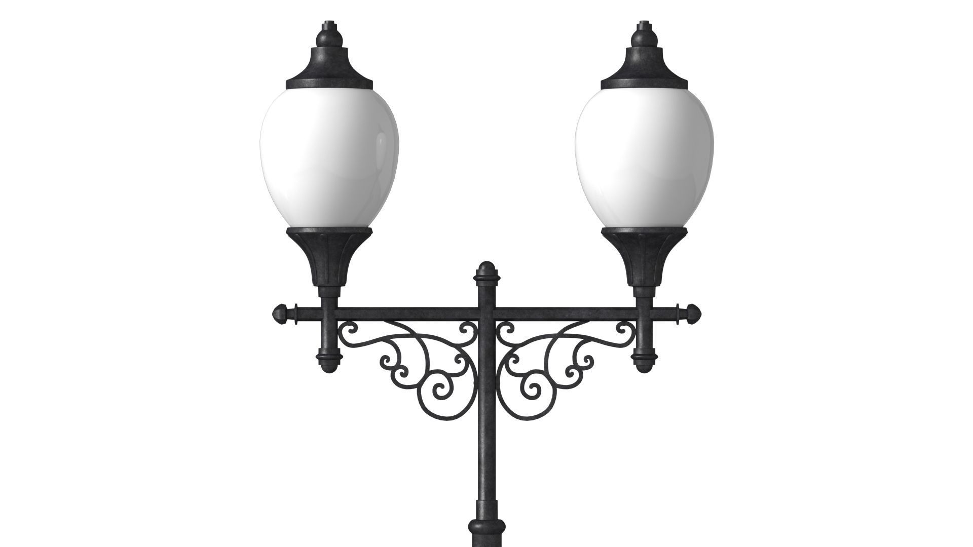 Lamp post pack 3D Model Collection_4