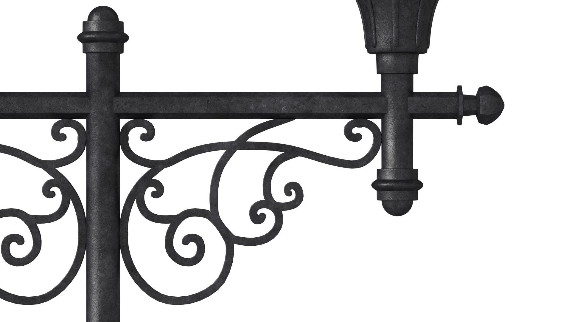 Lamp post pack 3D Model Collection_6