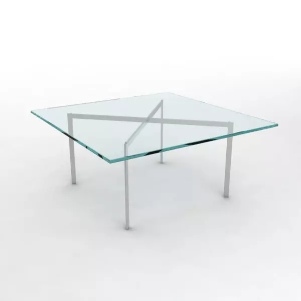 Barcelona Coffee Table 3D model_0