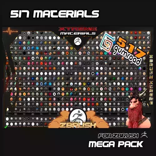 517 MEGAPACK MATERIALS Texture