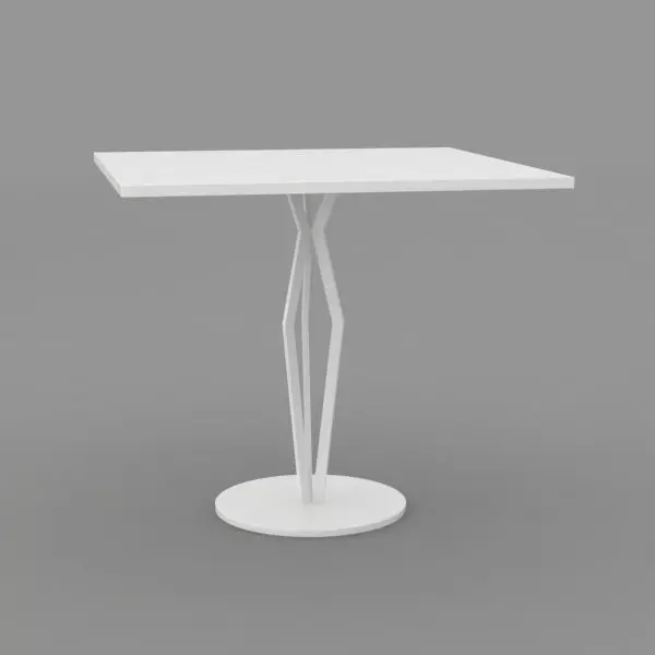 T-Village square Table 3D model
