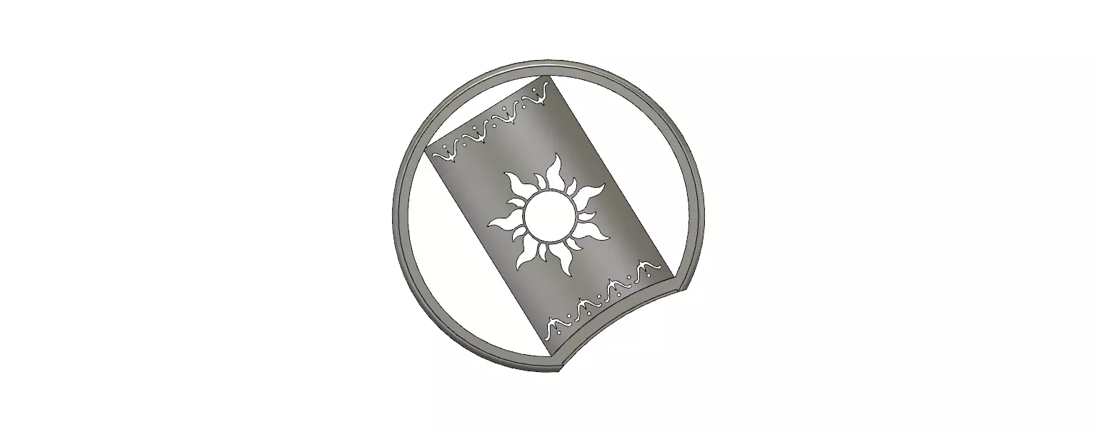 Mickey Mouse Slide on Headband Ears Tangled Lantern like style 3D print model_0