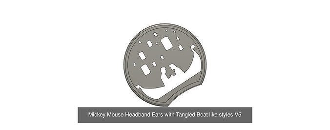 Tangled Repunzel collection with headband and adaptors 