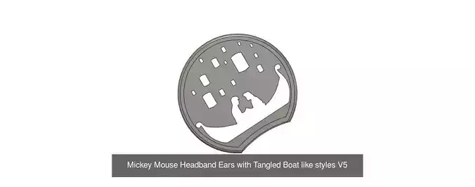 Tangled Repunzel collection with headband and adaptors 