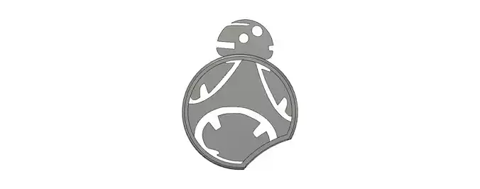 Mickey Mouse Headband Slide on Ear Star Wars BB8 like Insert 3D print model