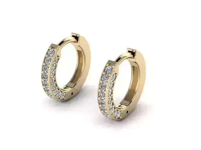 Earring jewelry  001 3D print model