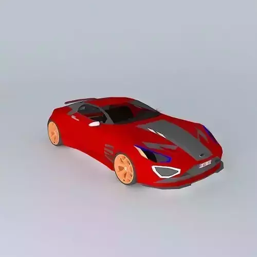 NEG Sports car   Free 3D model