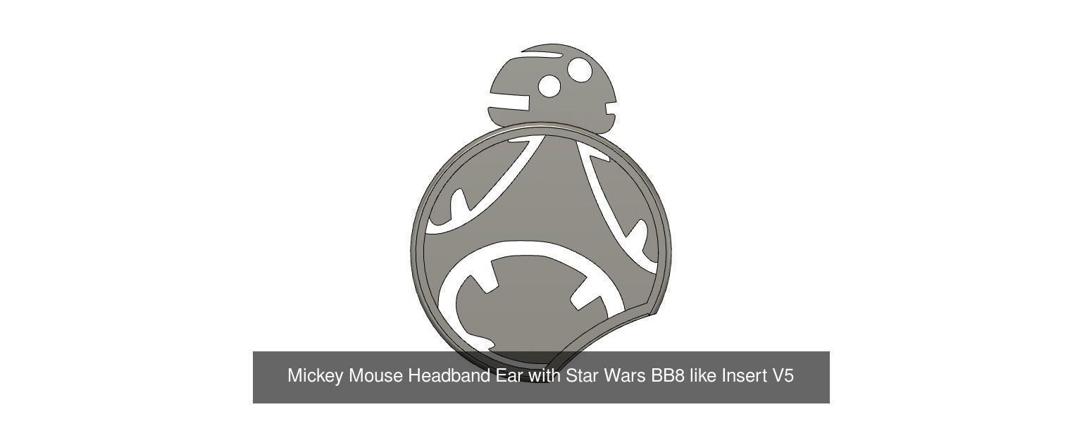 Mickey Mouse Headband slide on Star Wars Collection 2 _5