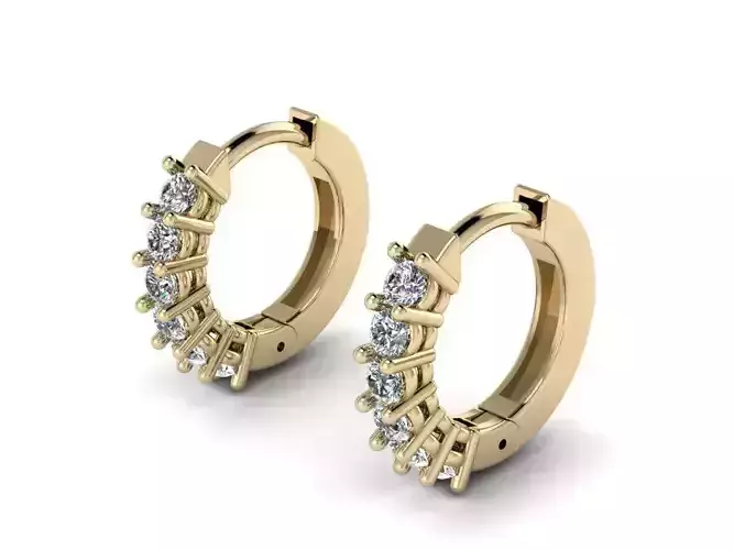 Earring jewelry  004 3D print model