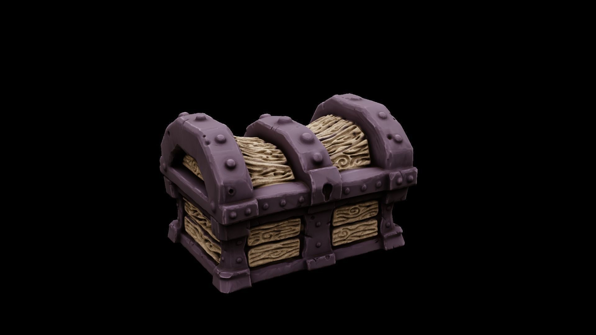 3D Printable  Mimic chest monster 3D print model_2