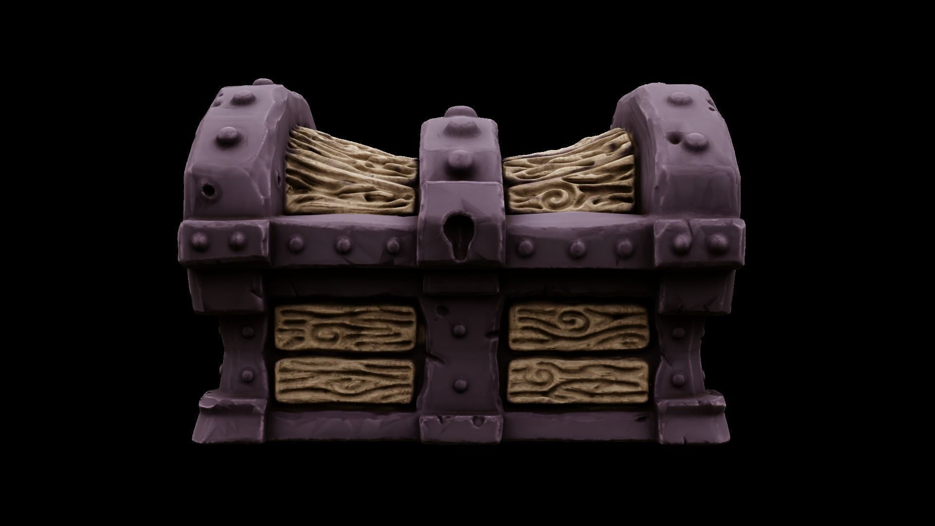 3D Printable  Mimic chest monster 3D print model_25
