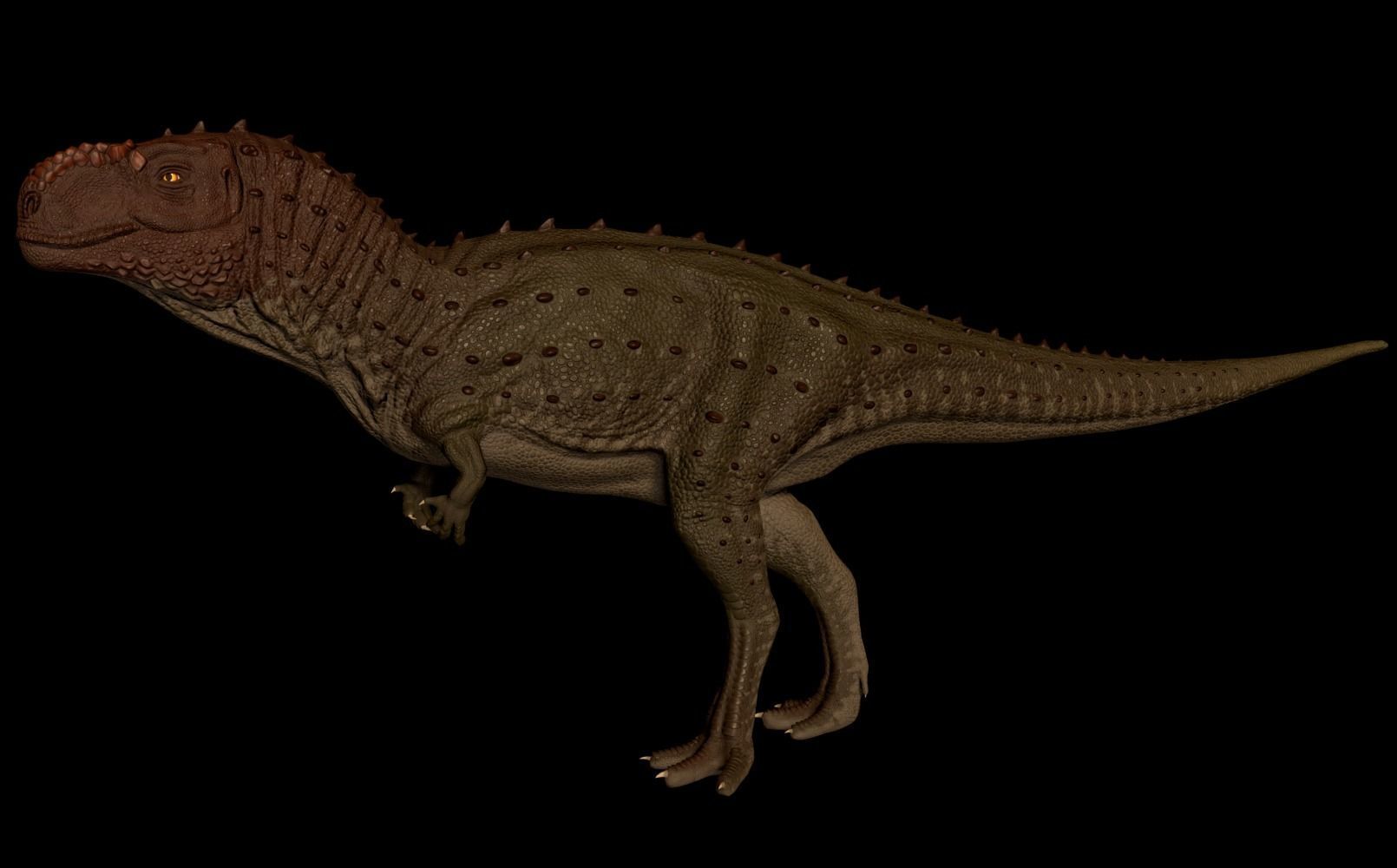 Kryptops t - rex Low-poly 3D model_10