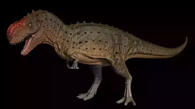Kryptops t - rex Low-poly 3D model