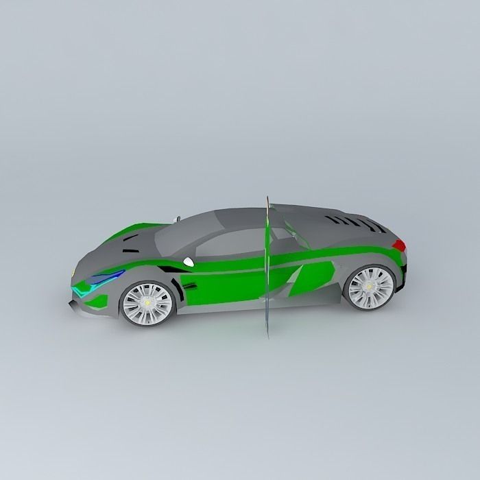 Luxury sports car free 3D Model .max .obj .3ds .fbx .stl ...