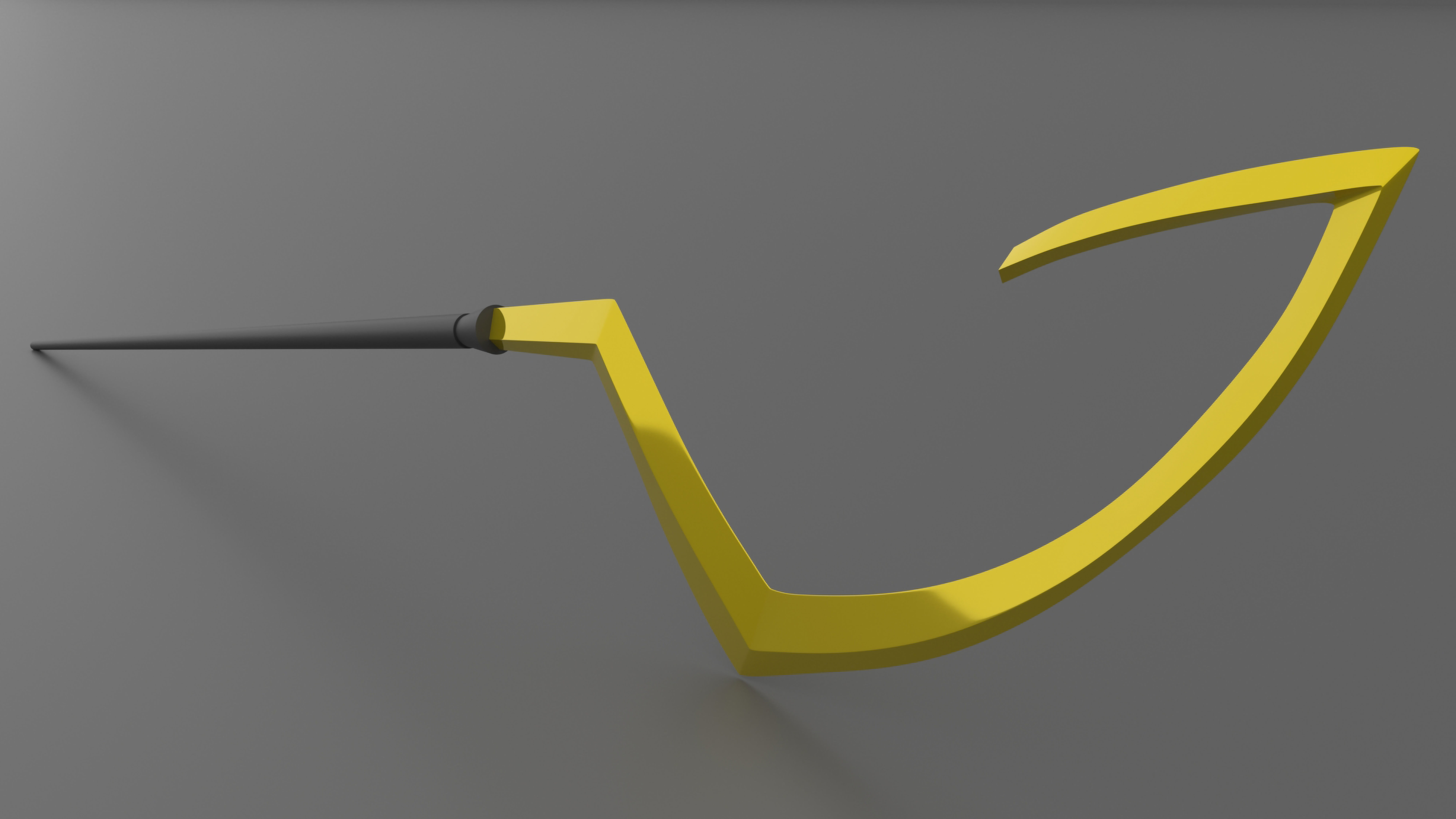 Sly Cooper Cane - 3D Print Model 3D print model_1