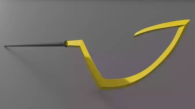 Sly Cooper Cane - 3D Print Model 3D print model
