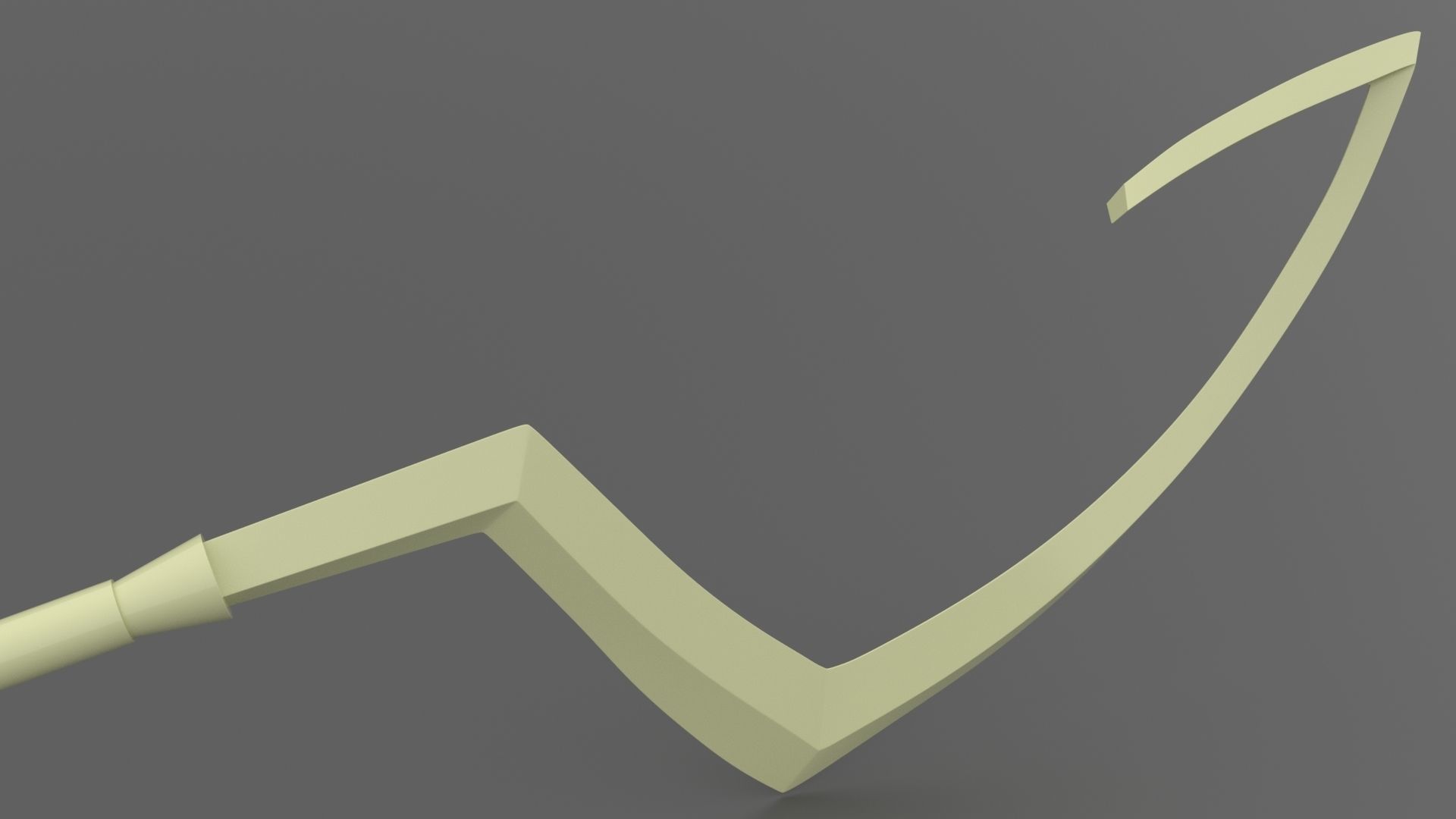 Sly Cooper Cane - 3D Print Model 3D print model_5