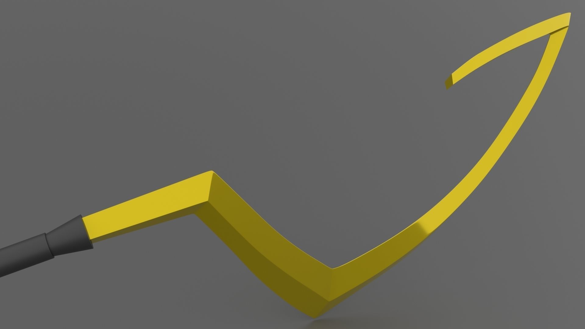 Sly Cooper Cane - 3D Print Model 3D print model_2