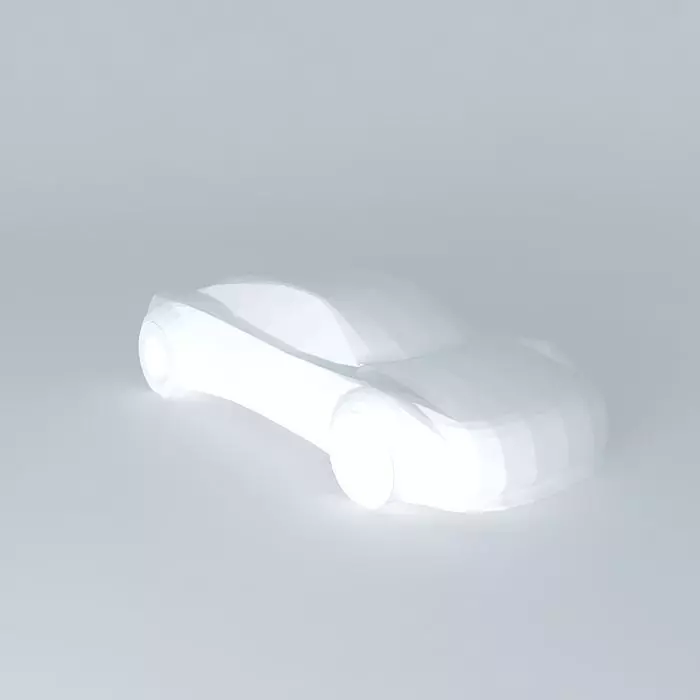 NEG sport car template Free 3D model